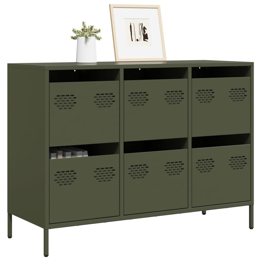 Sideboard 68X39X73.5 Cm Cold-Rolled Steel