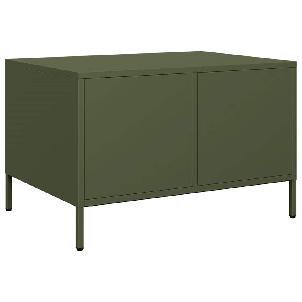Coffee Table Olive 68.5X50X43.5 Cm Cold-Rolled Steel