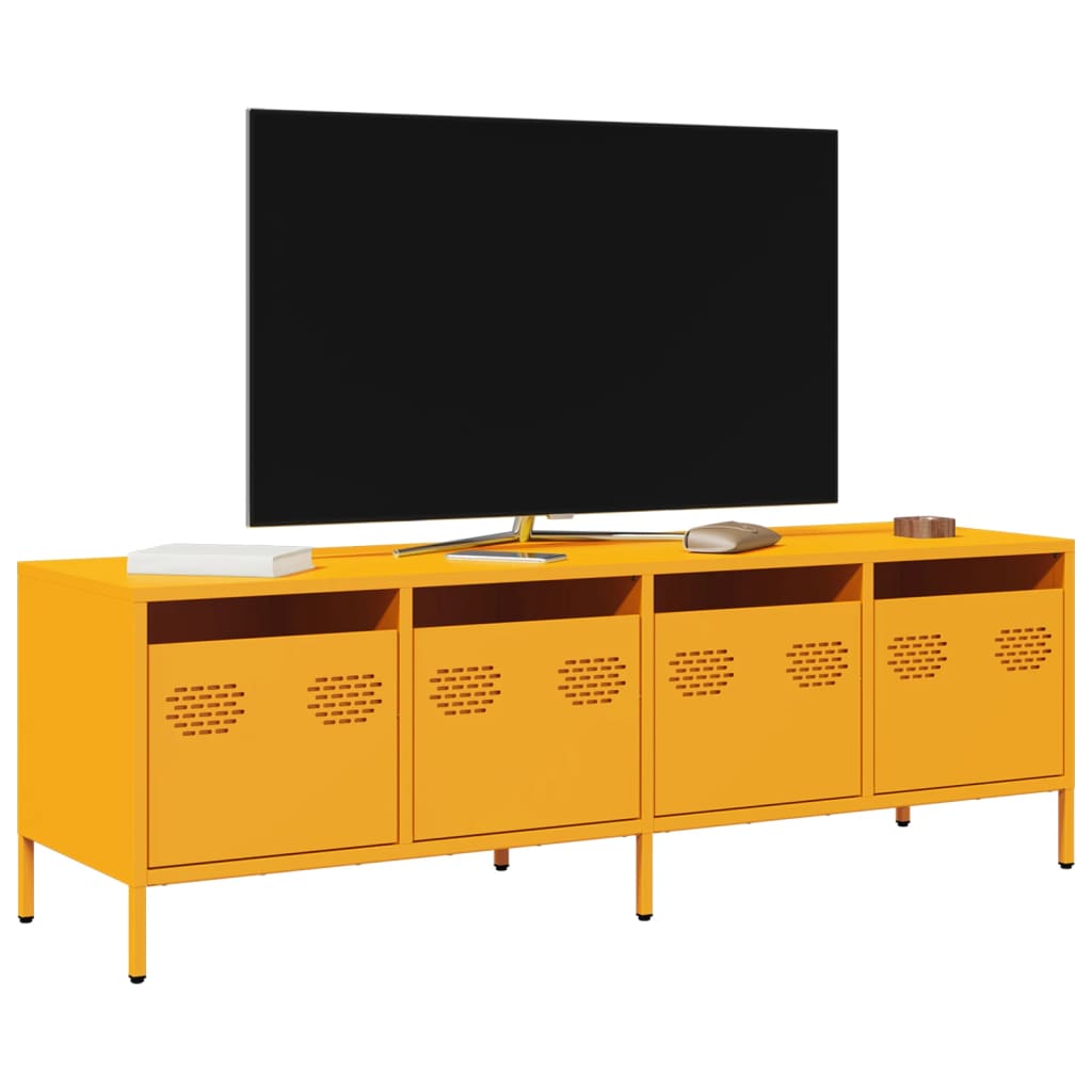 Tv Cabinet 135X39X43.5 Cm Cold-Rolled Steel