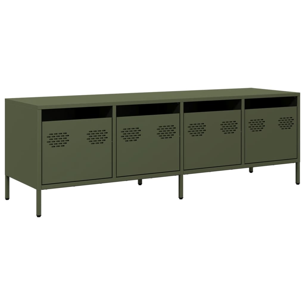 Tv Cabinet 135X39X43.5 Cm Cold-Rolled Steel