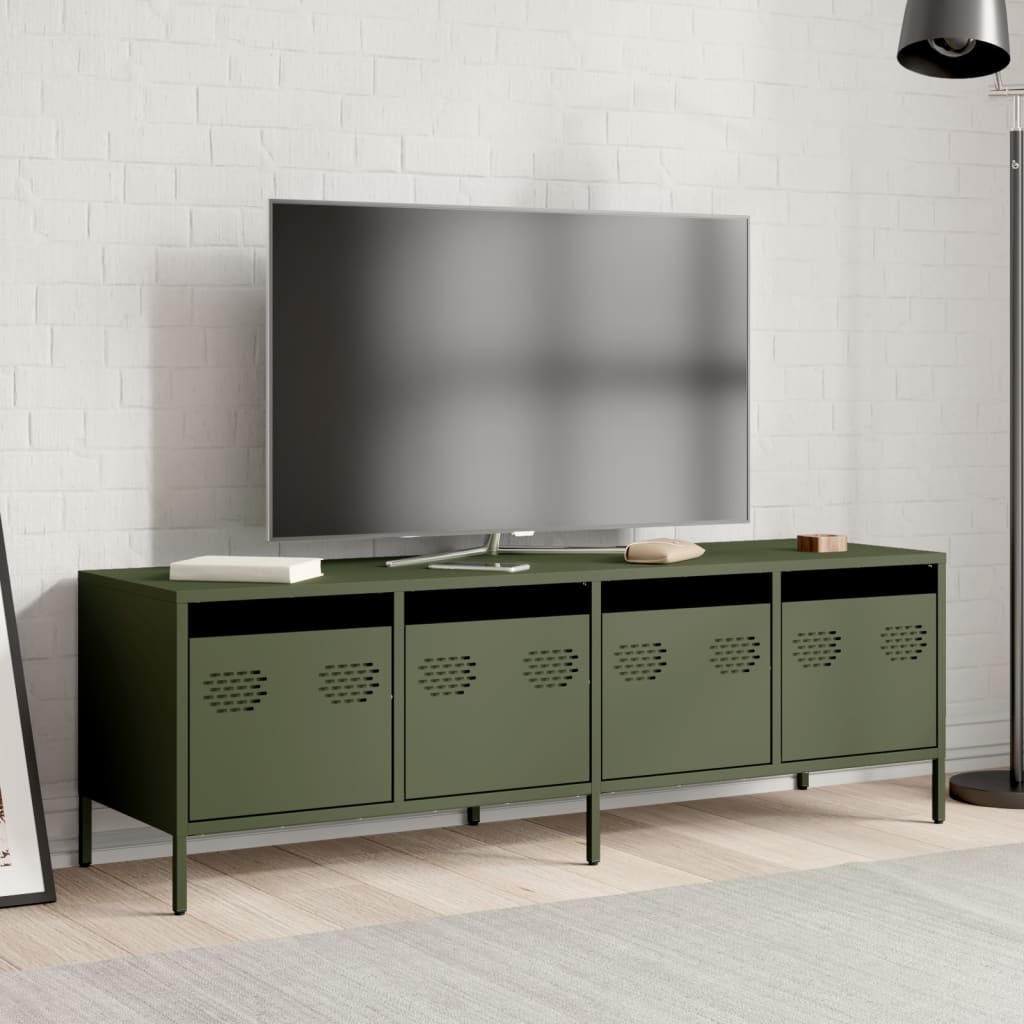Tv Cabinet 135X39X43.5 Cm Cold-Rolled Steel