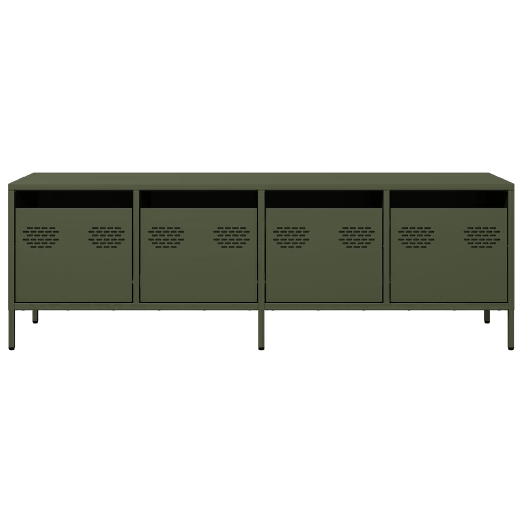 Tv Cabinet 135X39X43.5 Cm Cold-Rolled Steel