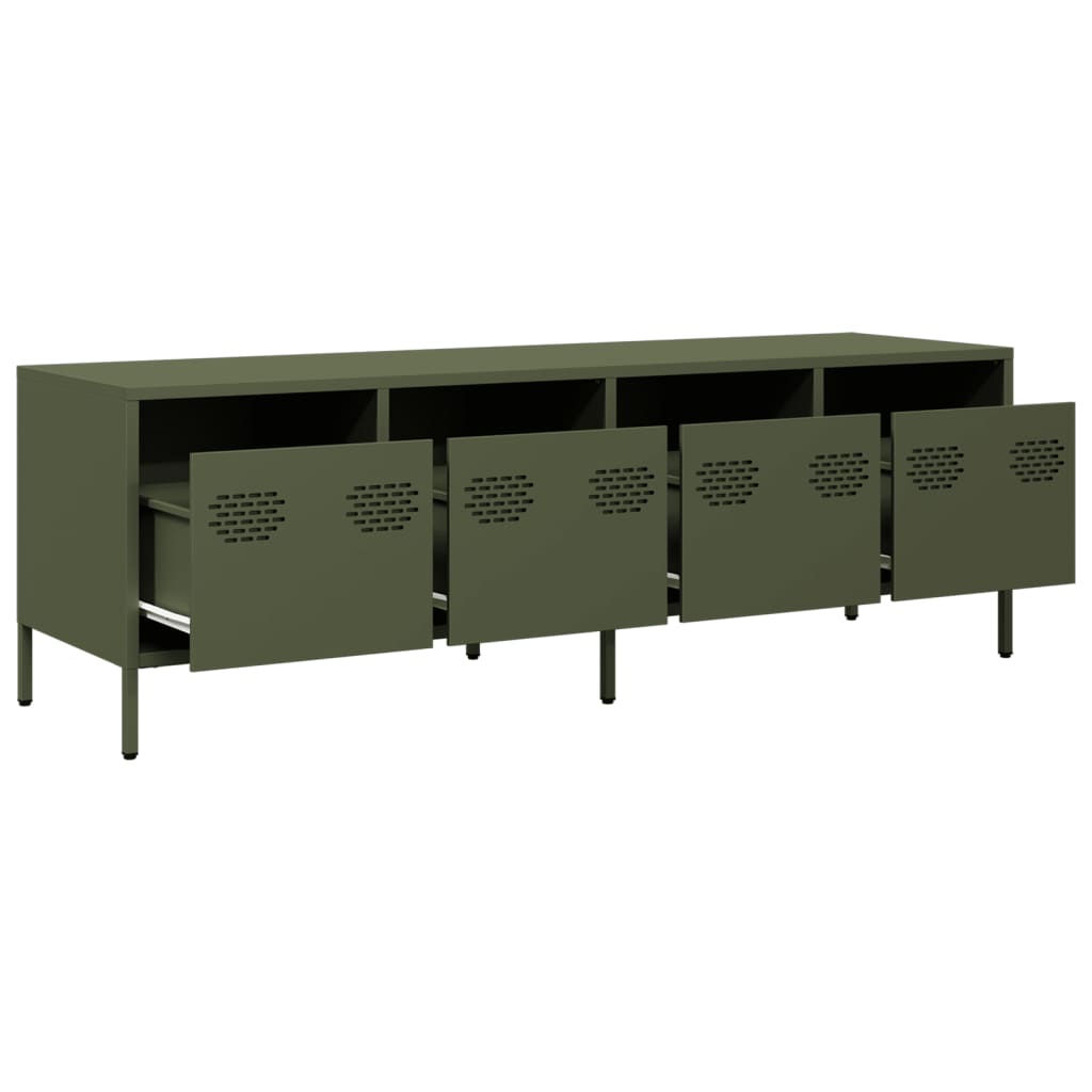 Tv Cabinet 135X39X43.5 Cm Cold-Rolled Steel