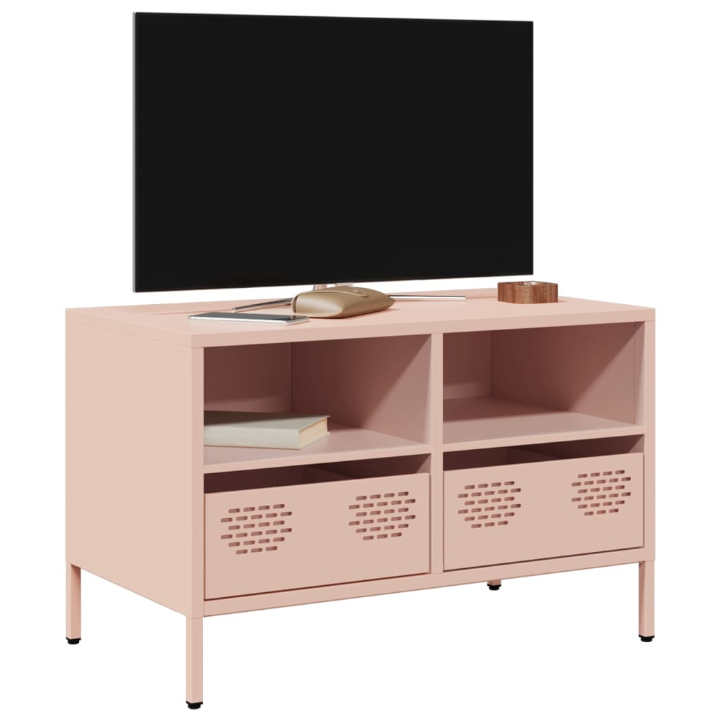 Tv Cabinet 68X39X43.5 Cm Cold-Rolled Steel