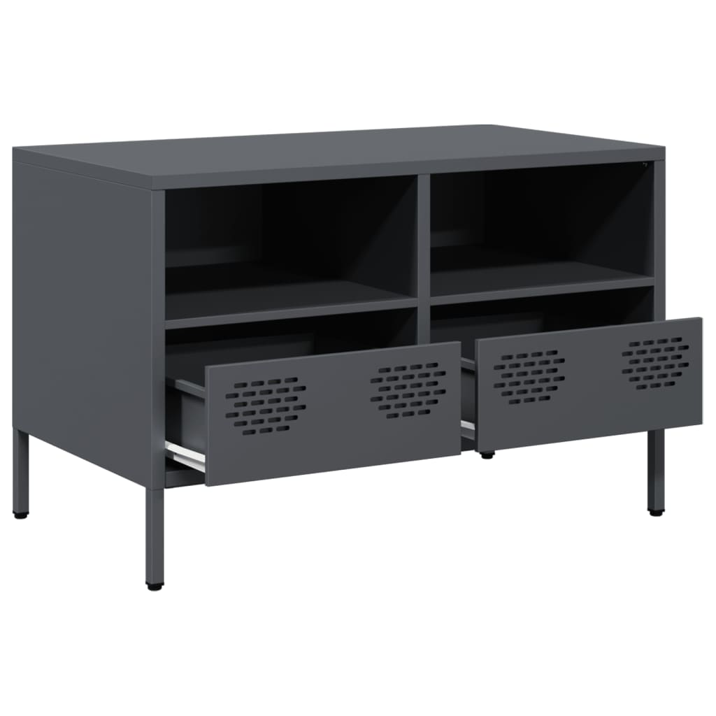 Tv Cabinet 68X39X43.5 Cm Cold-Rolled Steel