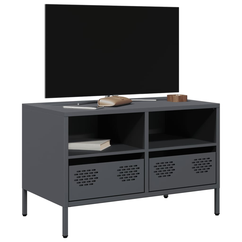 Tv Cabinet 68X39X43.5 Cm Cold-Rolled Steel