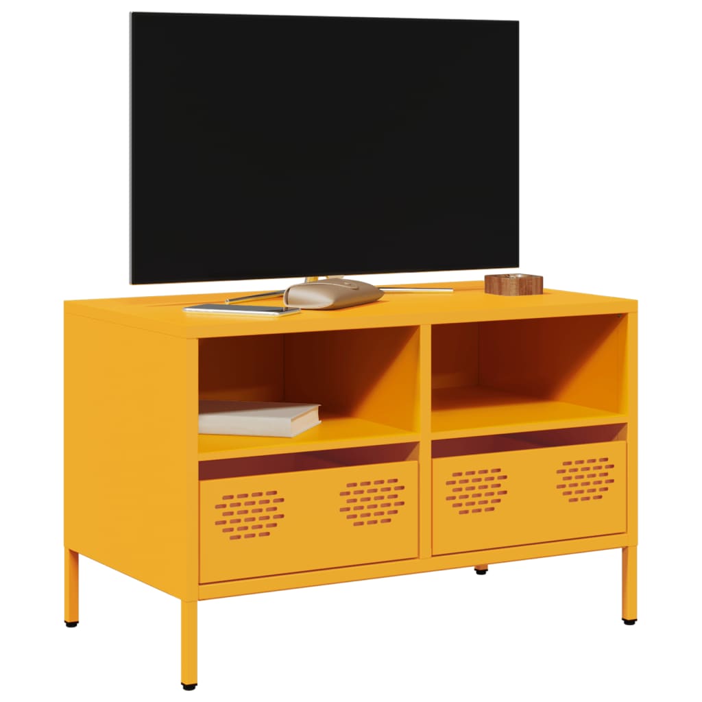 Tv Cabinet 68X39X43.5 Cm Cold-Rolled Steel