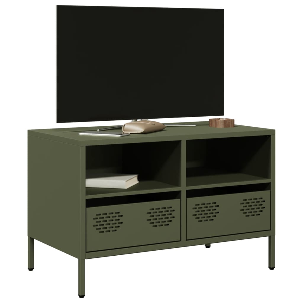 Tv Cabinet 68X39X43.5 Cm Cold-Rolled Steel