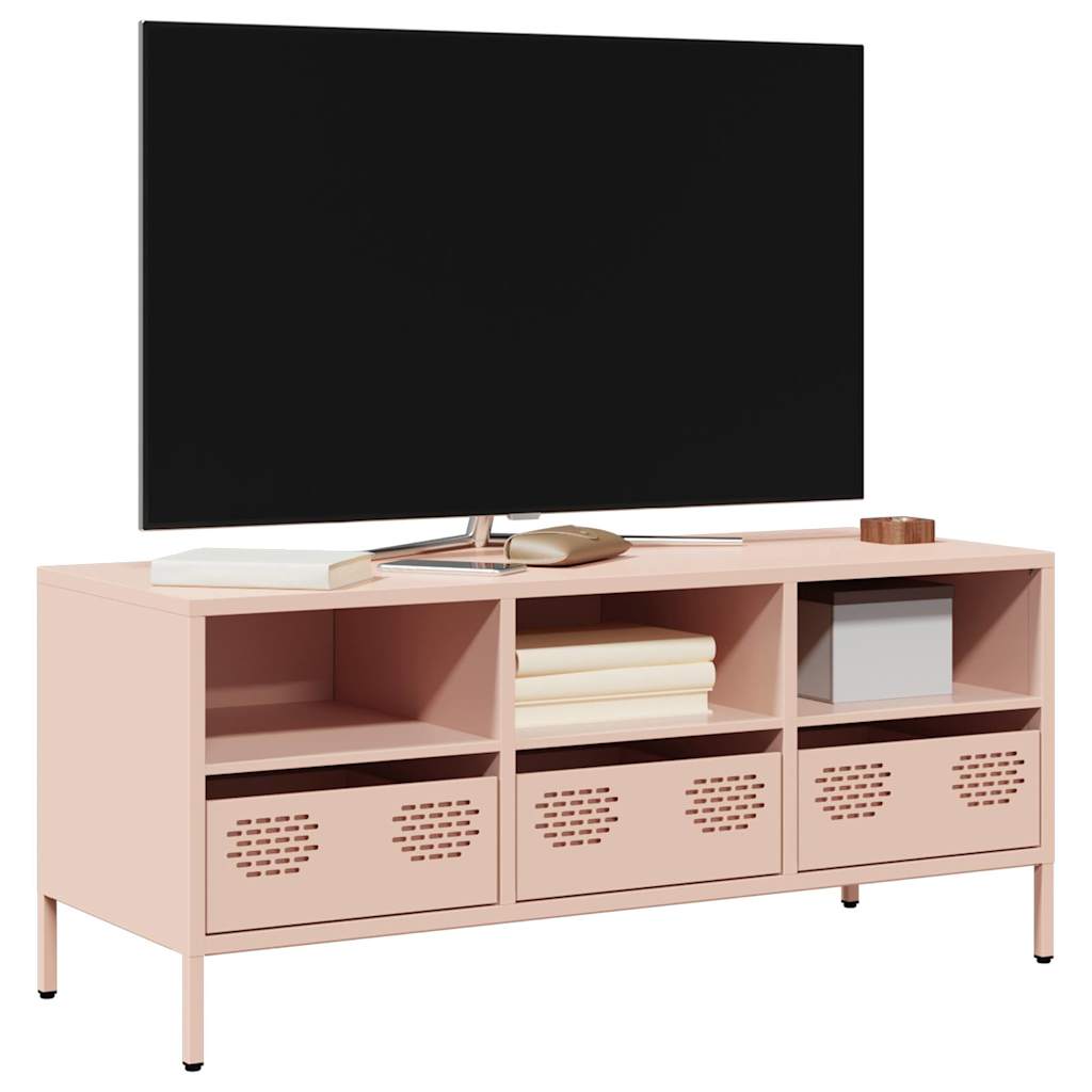 Tv Cabinet 68X39X43.5 Cm Cold-Rolled Steel