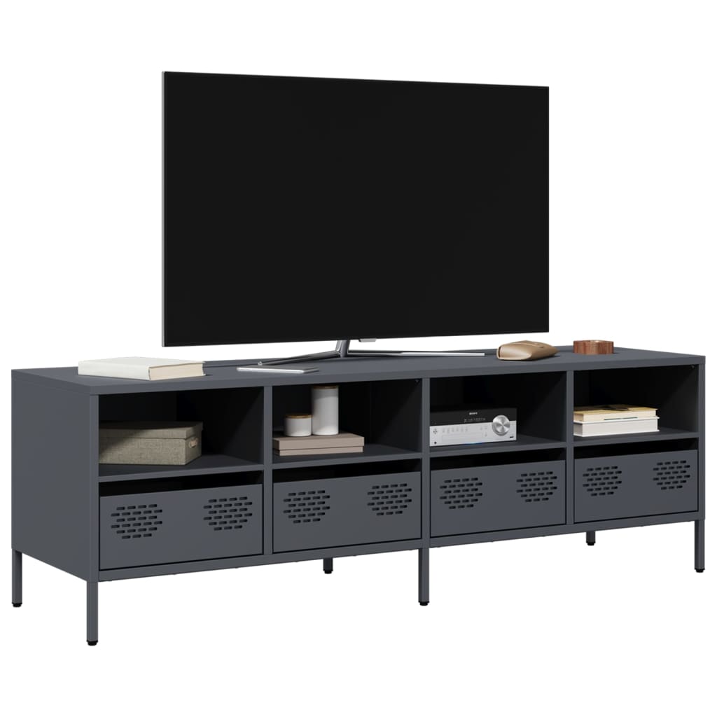 Tv Cabinet 68X39X43.5 Cm Cold-Rolled Steel