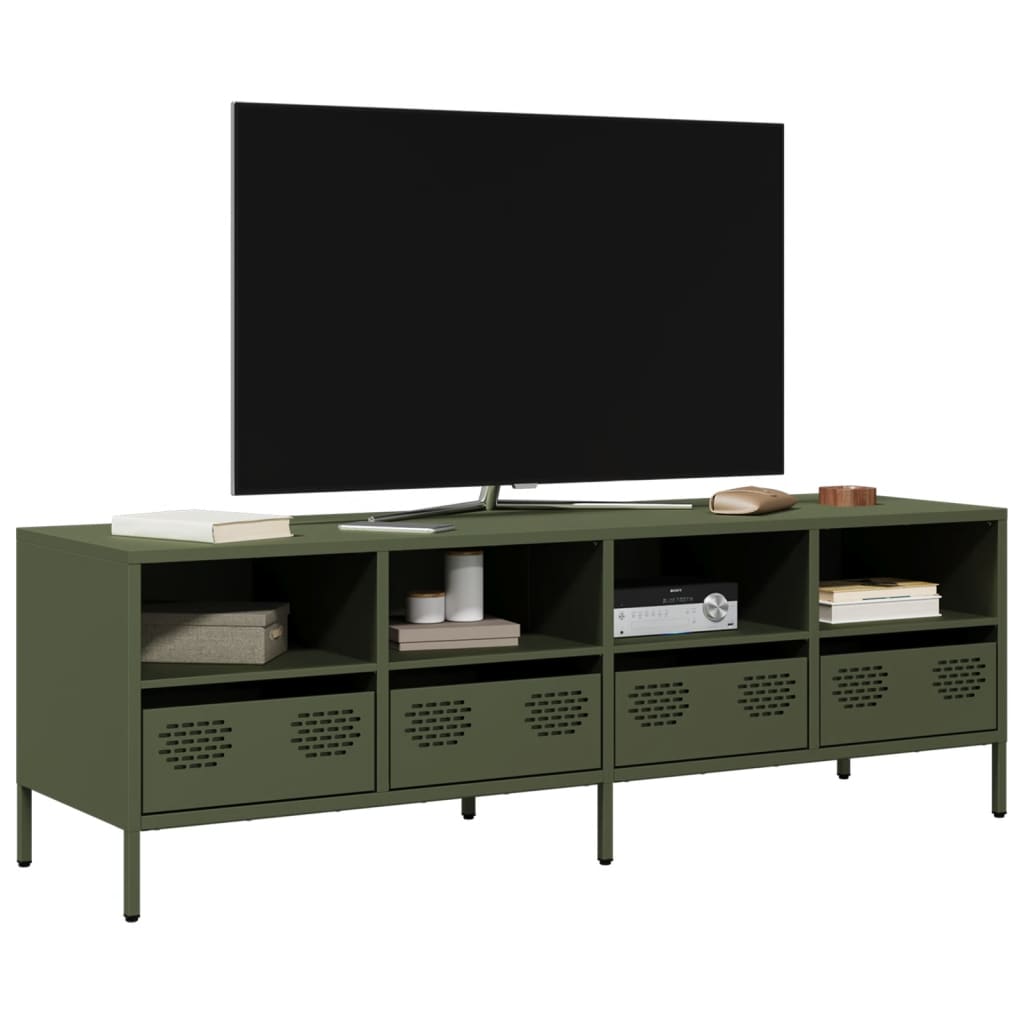 Tv Cabinet 68X39X43.5 Cm Cold-Rolled Steel
