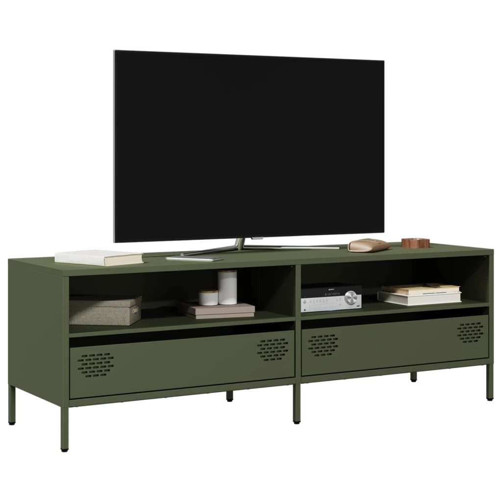 Tv Cabinet 135X39X43.5 Cm Cold-Rolled Steel