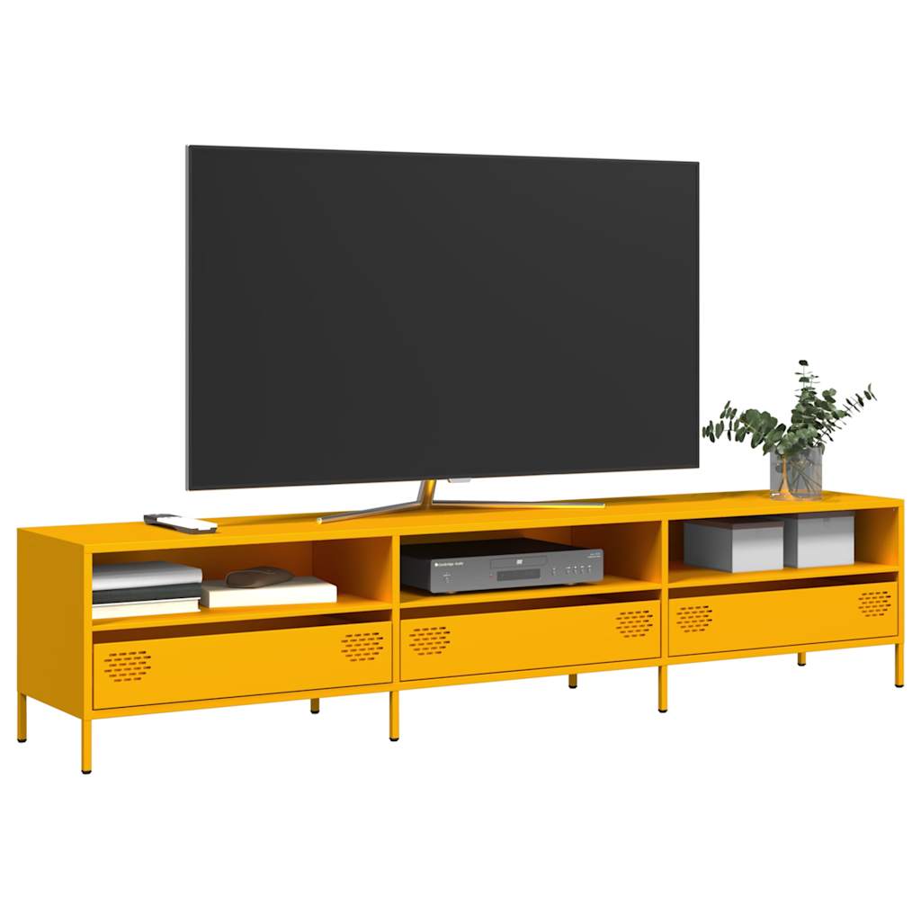 Tv Cabinet 135X39X43.5 Cm Cold-Rolled Steel