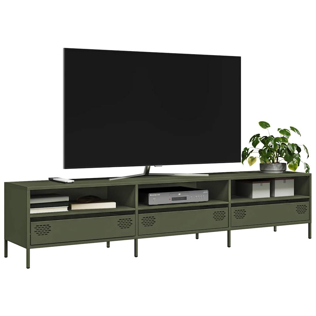 Tv Cabinet 135X39X43.5 Cm Cold-Rolled Steel