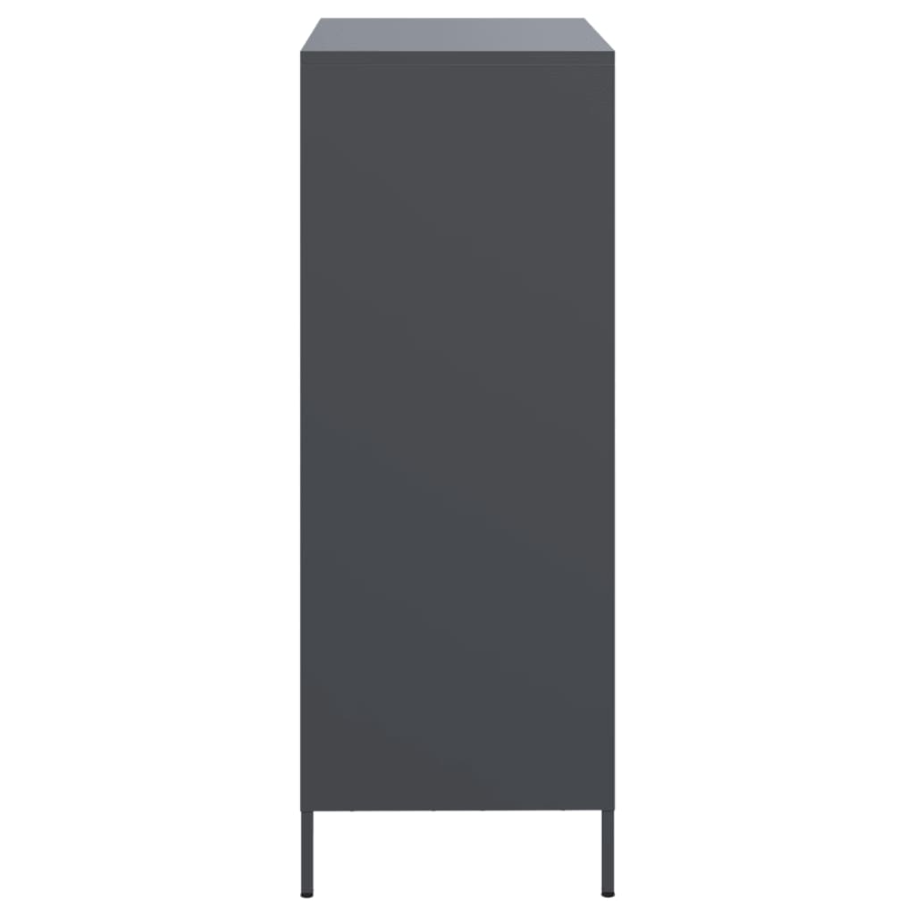 Highboard 68X39X103.5 Cm Steel