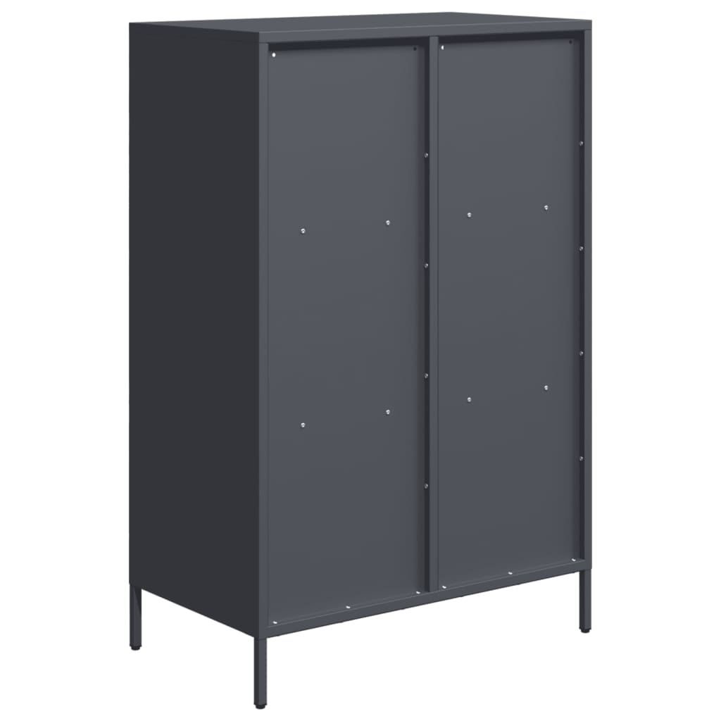 Highboard 68X39X103.5 Cm Steel