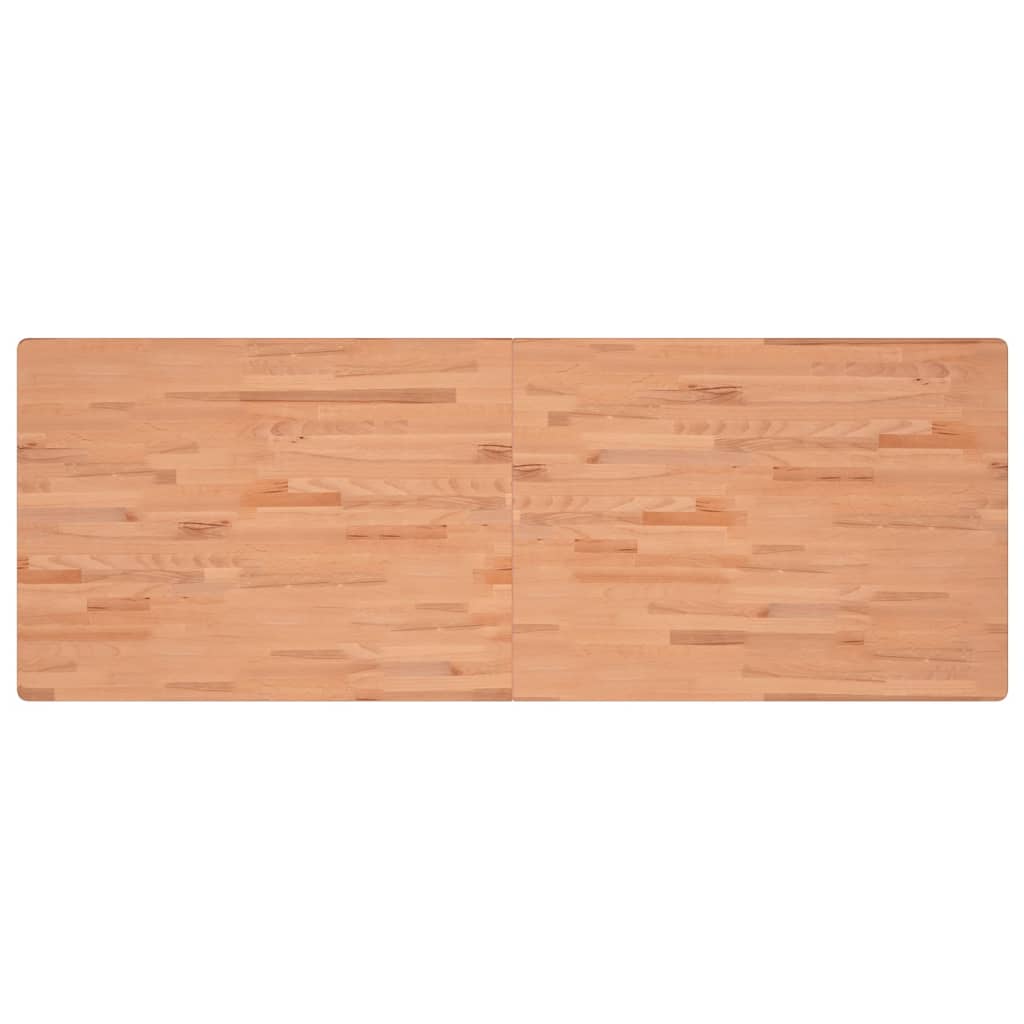 Basin Shelf Wall Mounted Steel And Solid Wood Beech