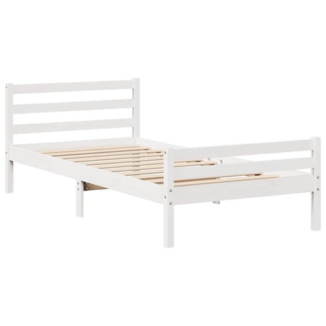 Bed Frame Without Mattress Single Solid Wood Pine