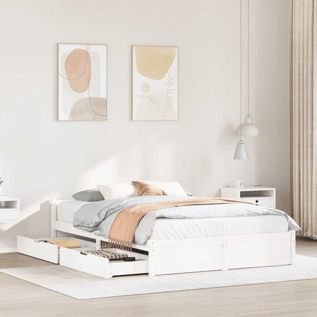 Bed Frame Without Mattress Small Single Solid Wood Pine