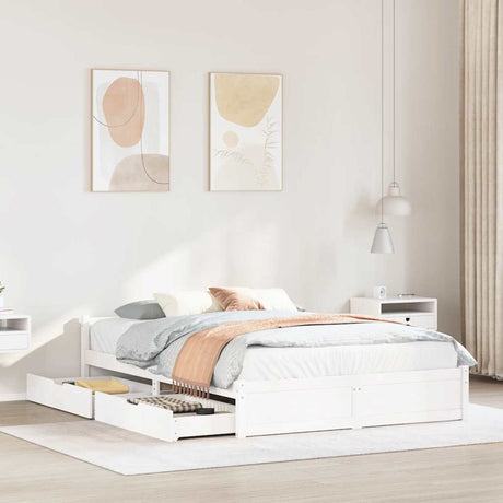 Bed Frame Without Mattress Small Single Solid Wood Pine