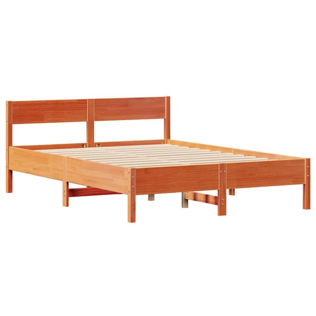Bed Frame Without Mattress Solid Wood Pine