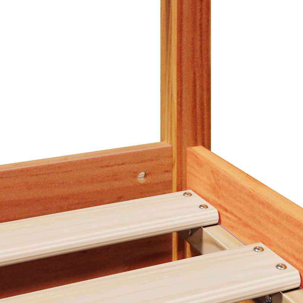 Bed Frame Without Mattress Solid Wood Pine