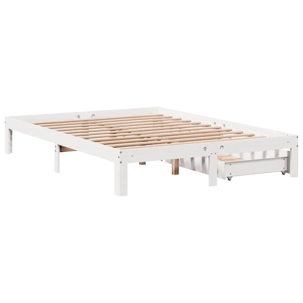 Bed Frame With Drawers Without Mattress Small Double