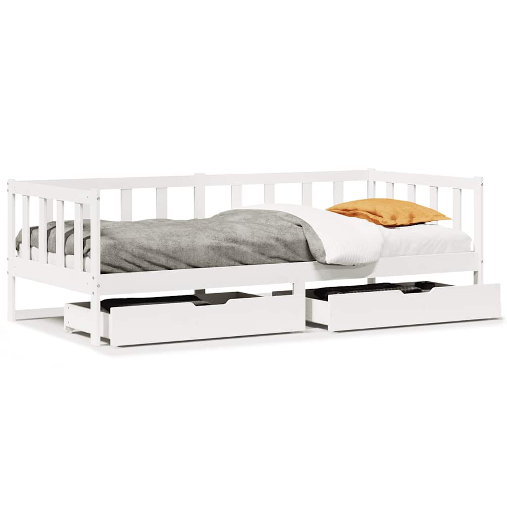 Daybed With Drawers Without Mattress Solid Wood