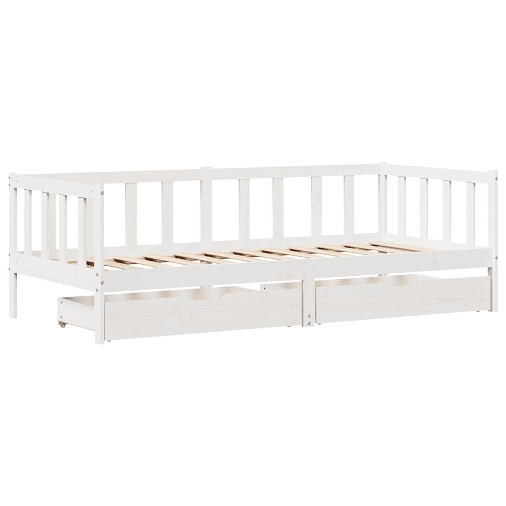 Daybed With Drawers Without Mattress Solid Wood