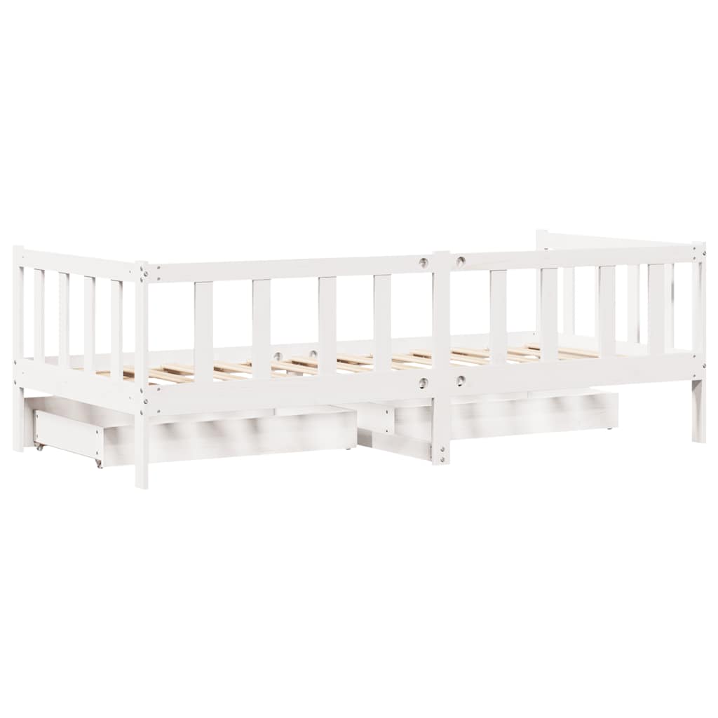 Daybed With Drawers Without Mattress Solid Wood