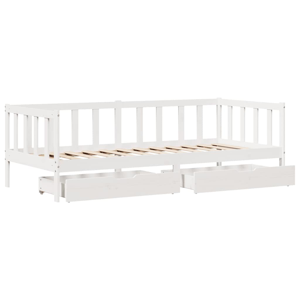 Daybed With Drawers Without Mattress Solid Wood