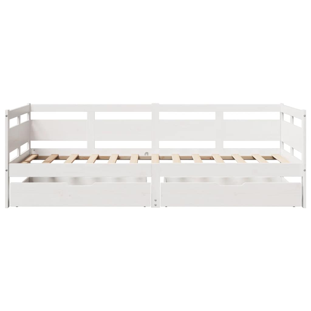 Daybed With Drawers Without Mattress Solid Wood