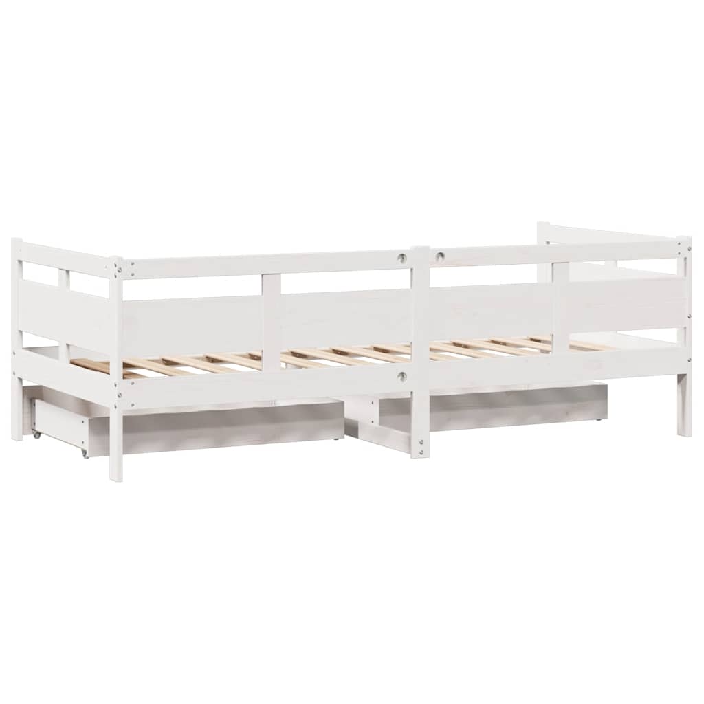 Daybed With Drawers Without Mattress Solid Wood