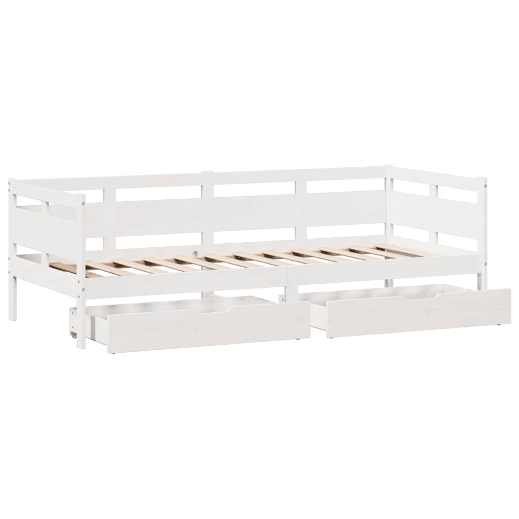 Daybed With Drawers Without Mattress Solid Wood