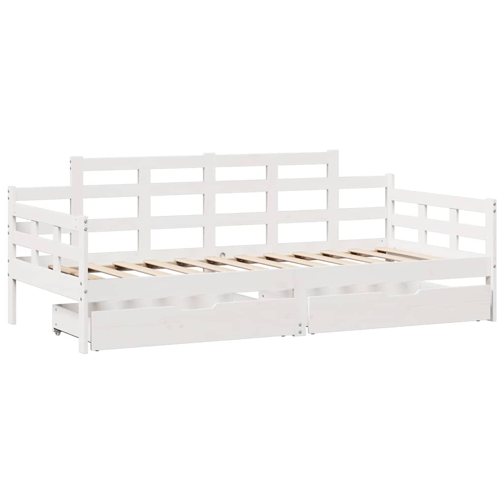 Daybed With Drawers Without Mattress Solid Wood
