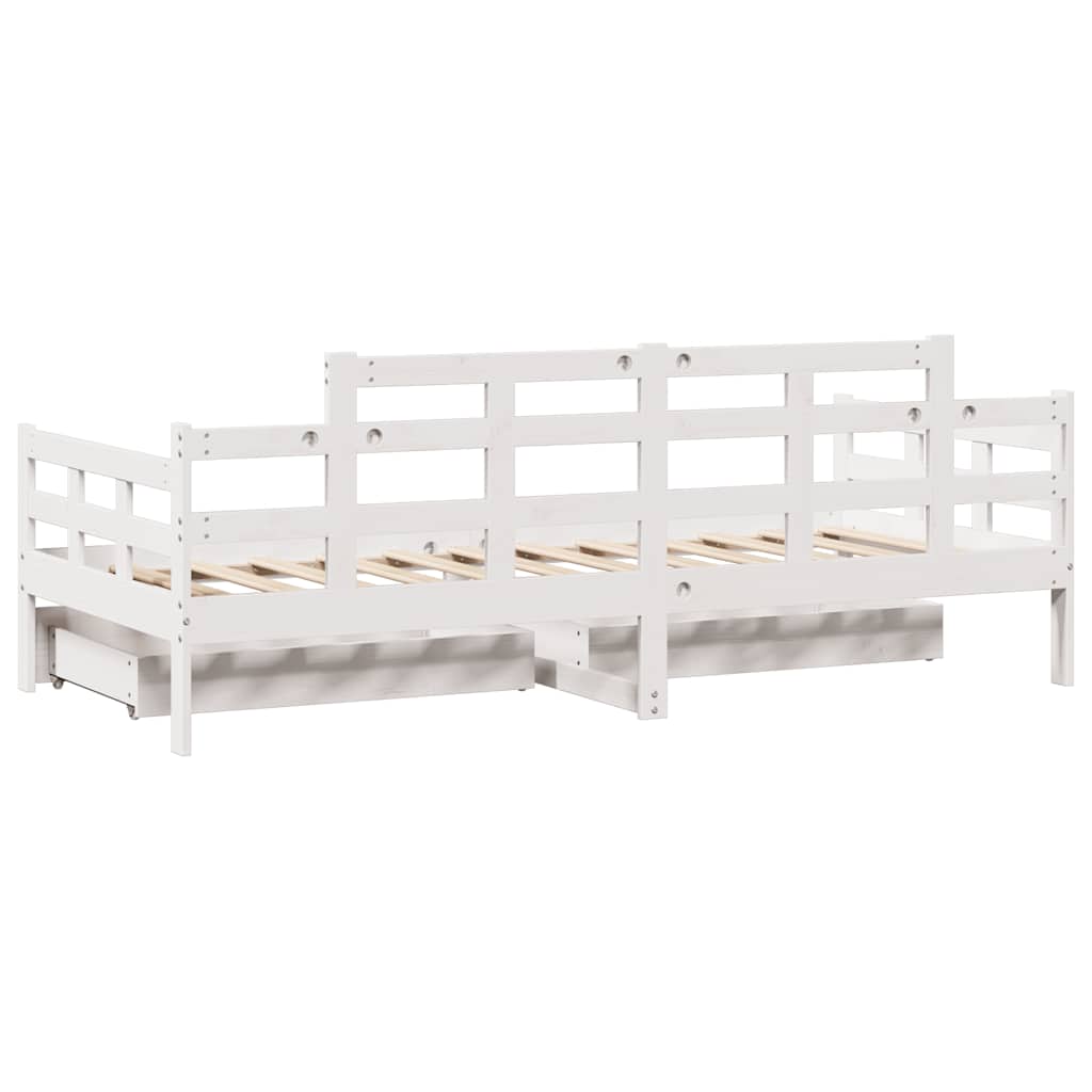 Daybed With Drawers Without Mattress Solid Wood