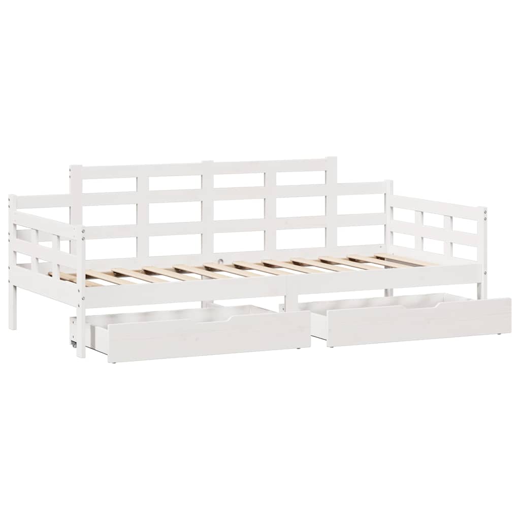 Daybed With Drawers Without Mattress Solid Wood
