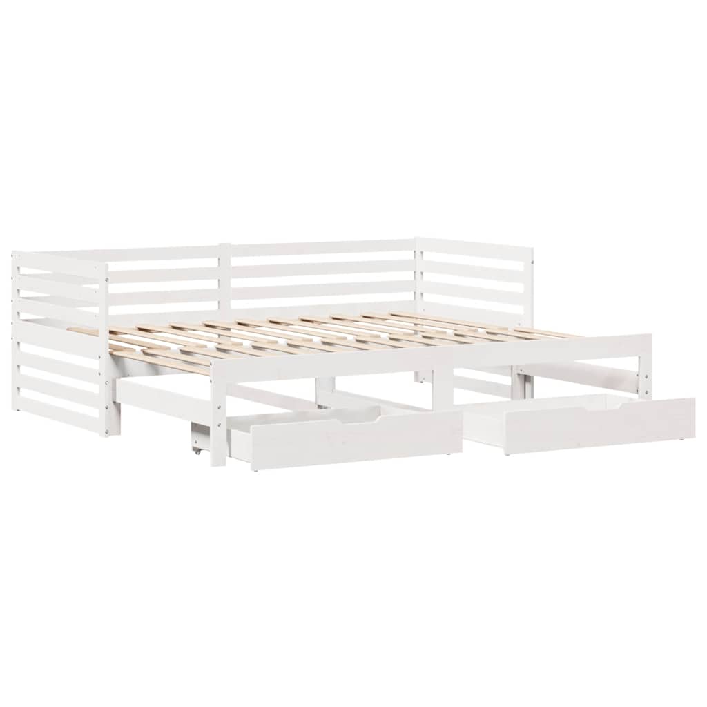 Daybed With Drawers Without Mattress Solid Wood