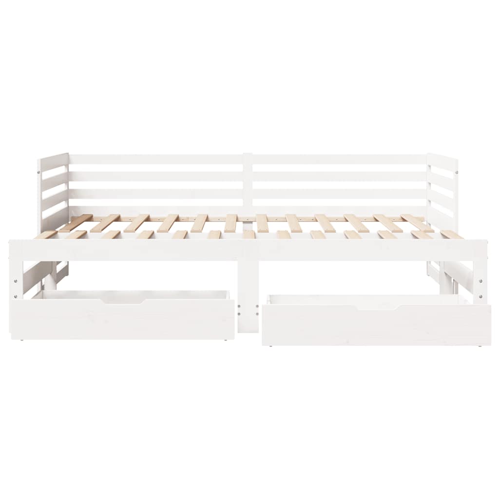 Daybed With Drawers Without Mattress Solid Wood