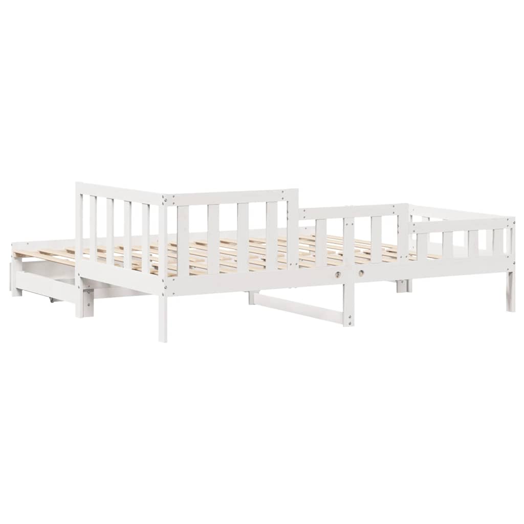 Daybed With Trundle And Drawers Without Mattress Single
