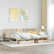Daybed With Trundle And Drawers Without Mattress Single