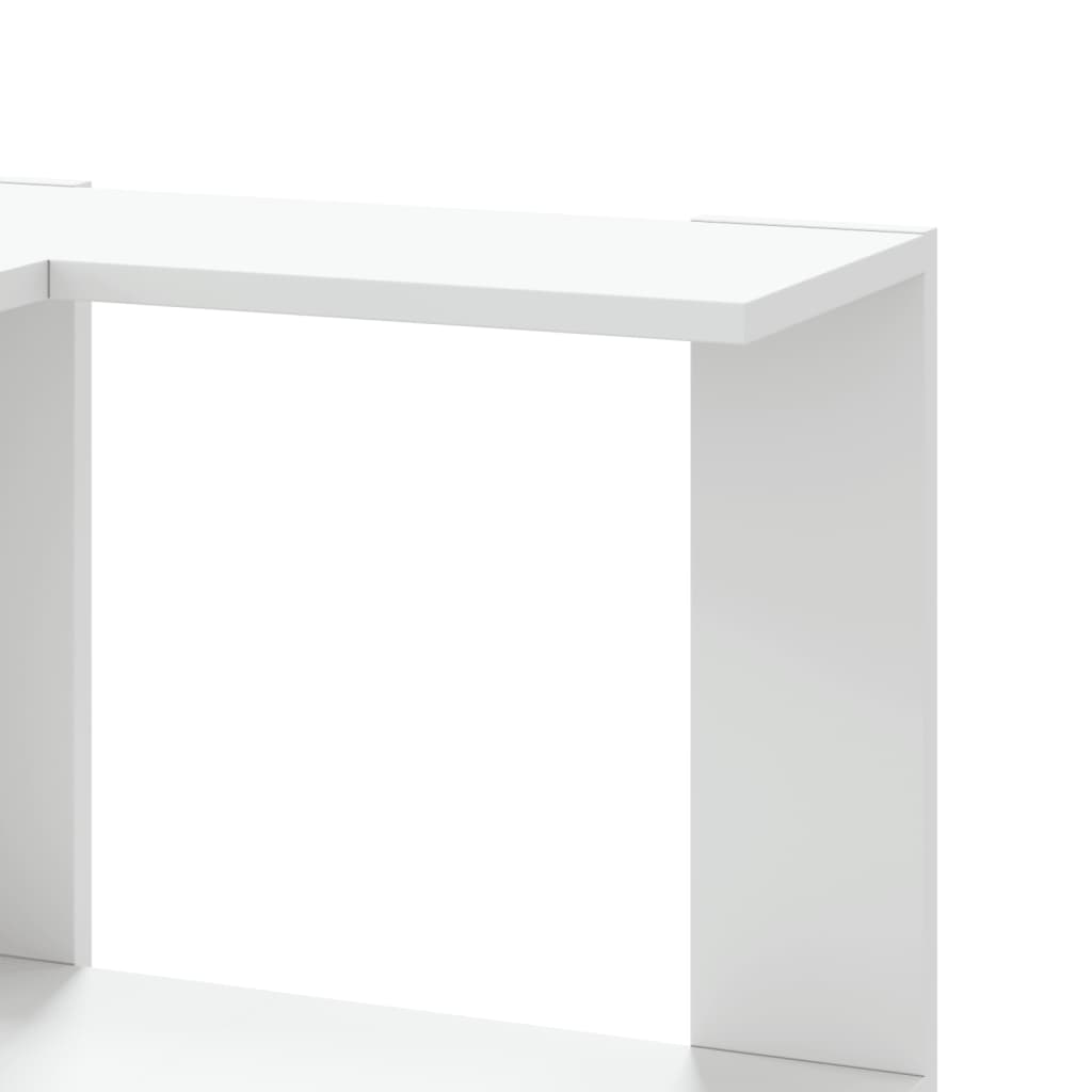 Corner Bookcase 3-Tier 50X50X102 Cm Engineered Wood