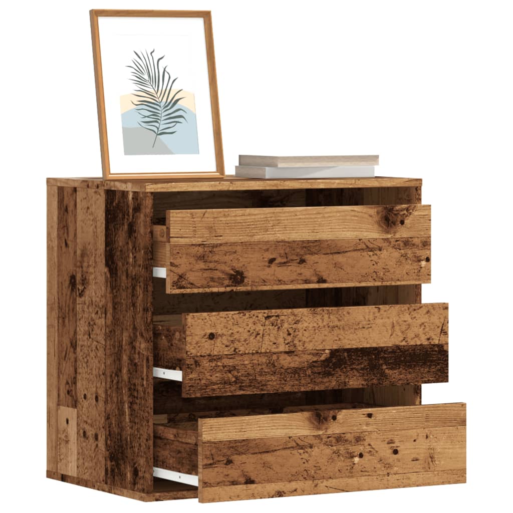 Corner Chest Of Drawers Engineered Wood