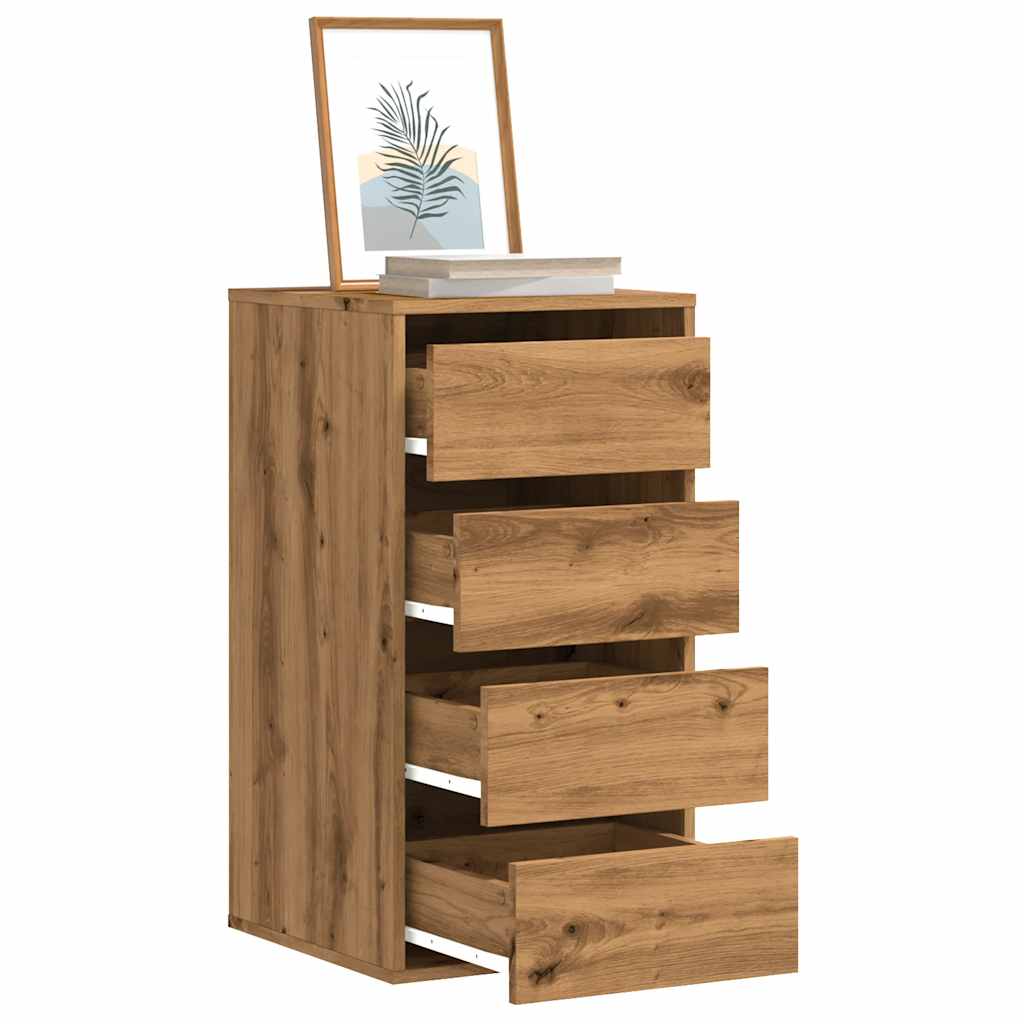 Corner Chest Of Drawers Engineered Wood
