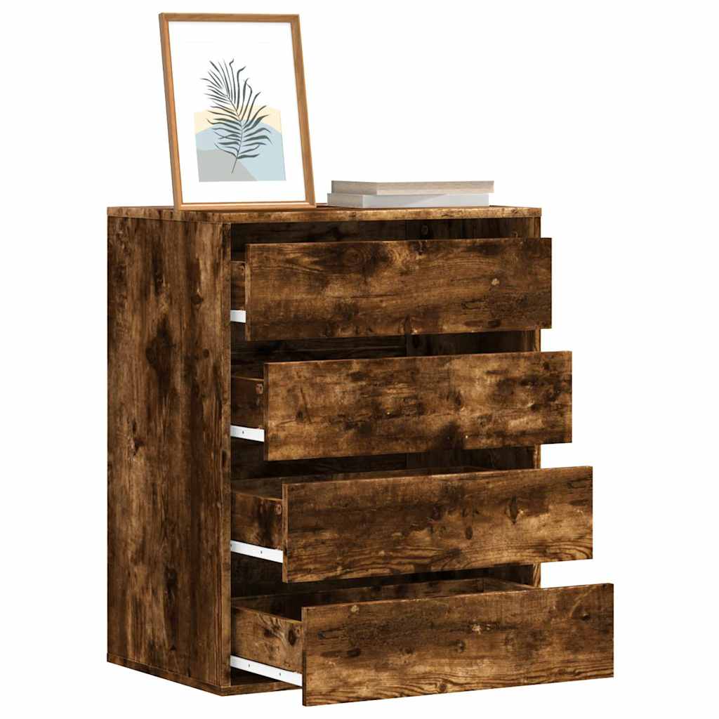 Corner Chest Of Drawers Engineered Wood