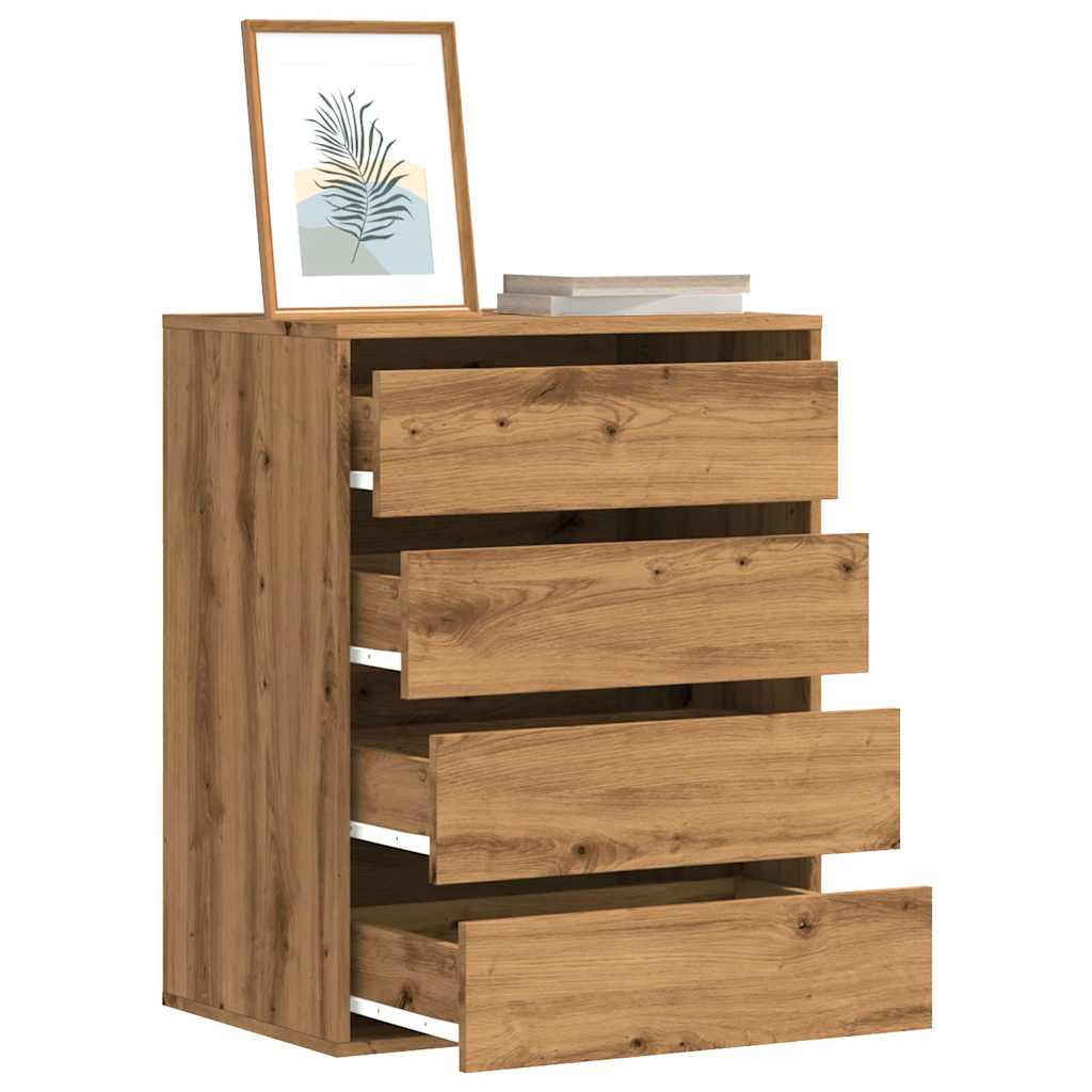 Corner Chest Of Drawers Engineered Wood