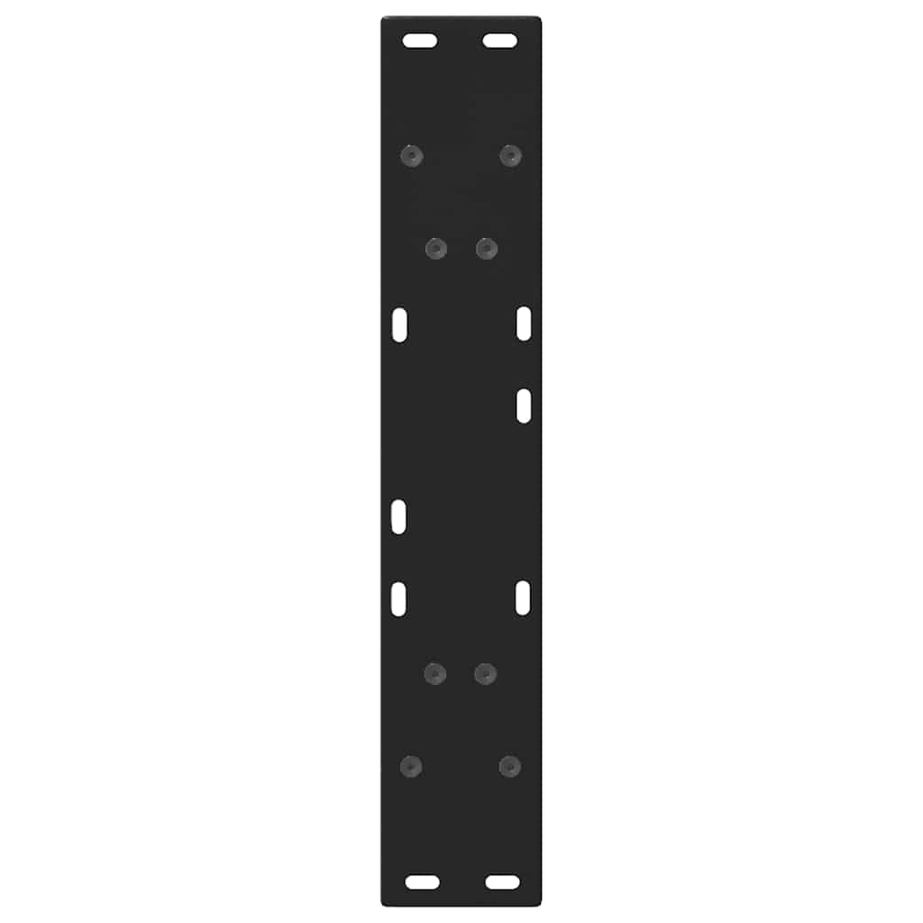 Dining Table Legs V-Shape 2 Pcs Steel