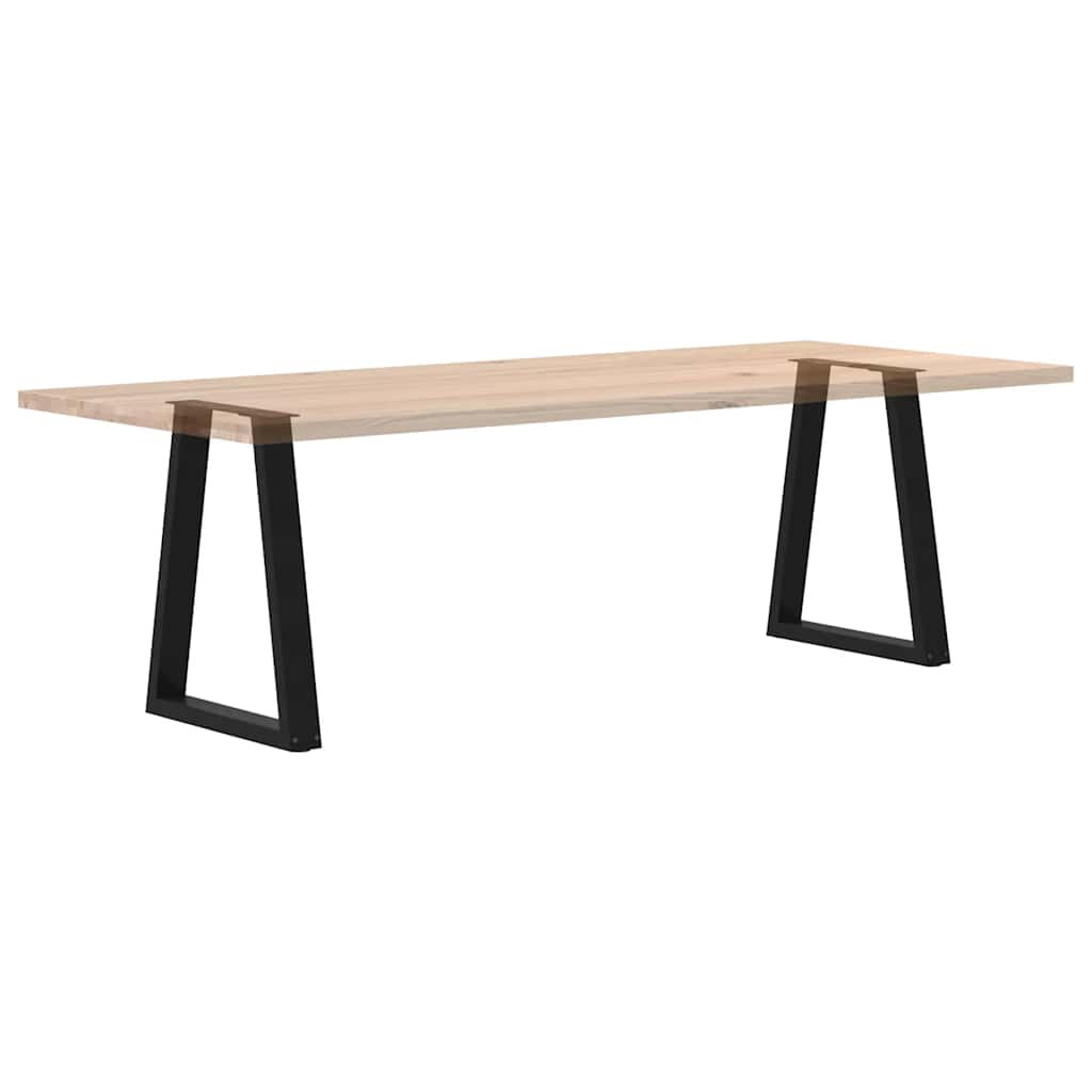 Dining Table Legs V-Shape 2 Pcs Steel