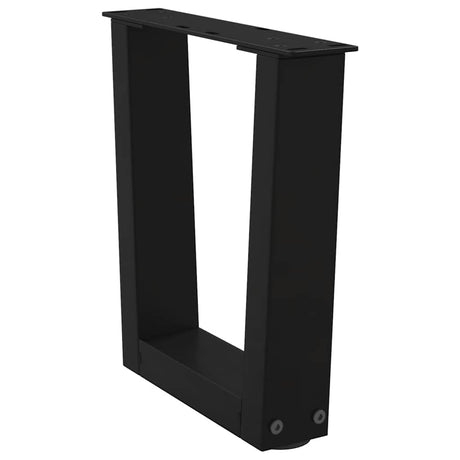 Coffee Table Legs V-Shape 2 Pcs Steel