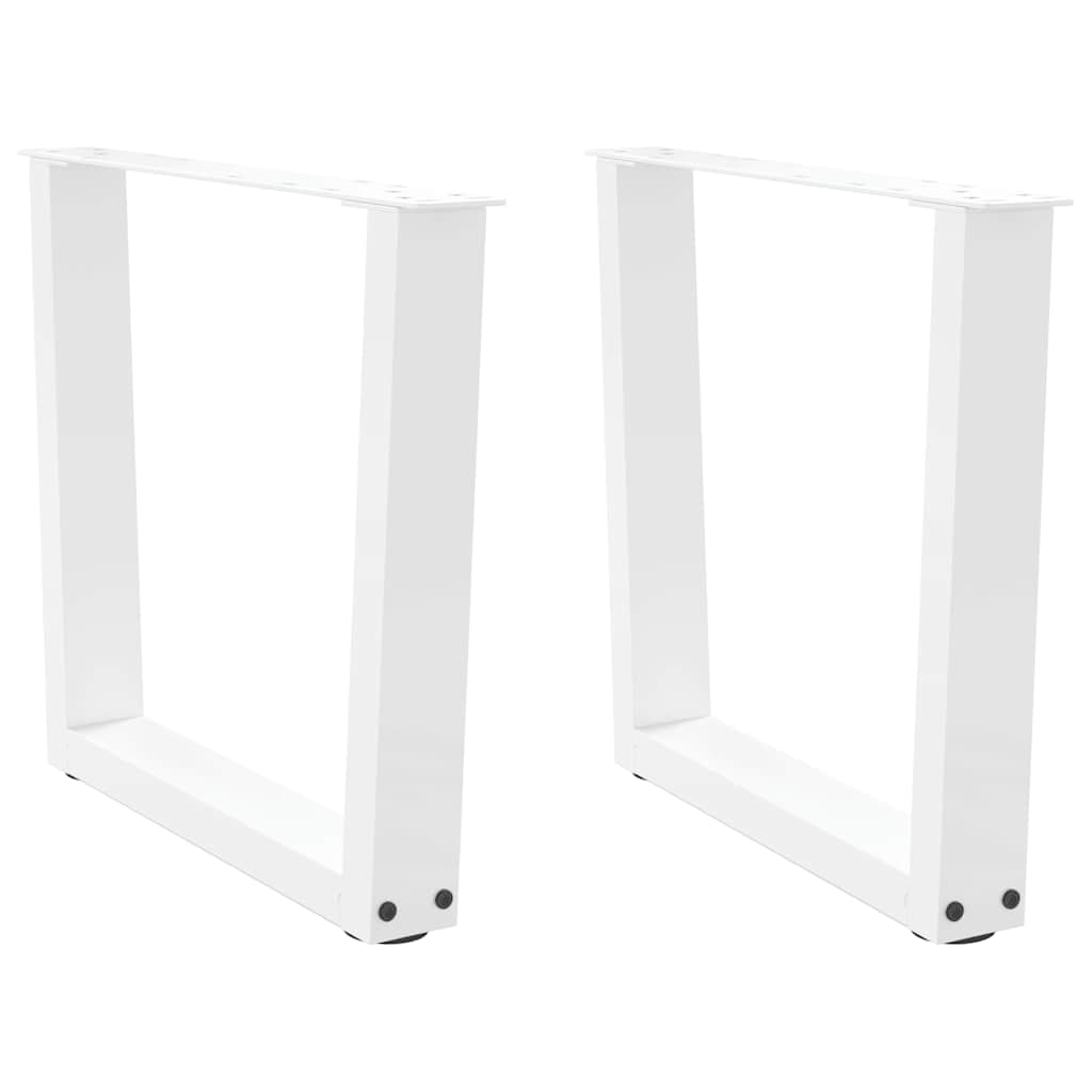 Coffee Table Legs V-Shape 2 Pcs Steel
